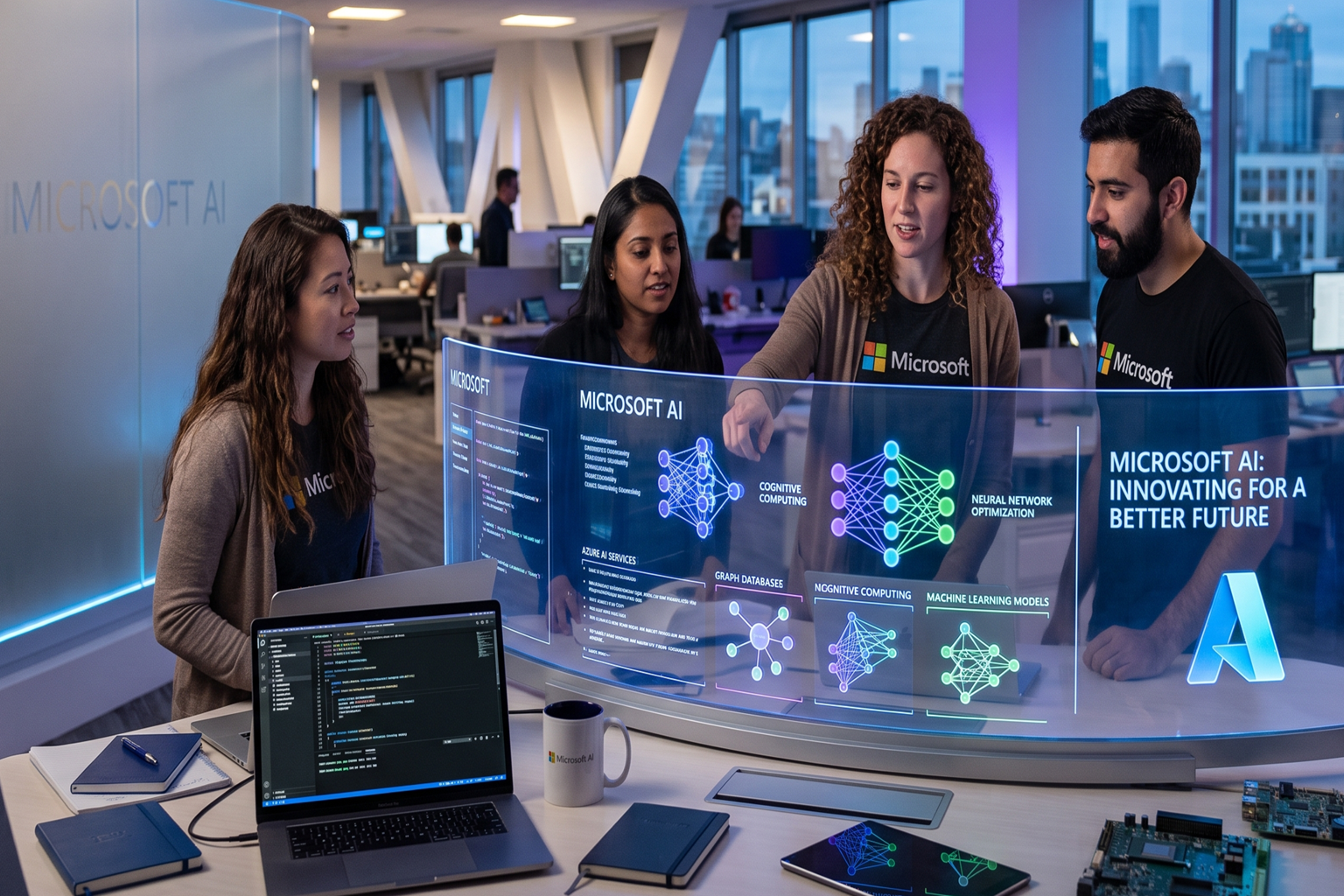 Avances y debates en modelos de IA: Microsoft presenta MAI-Cyber-1-Flash y OpenAI expande GPT-Live